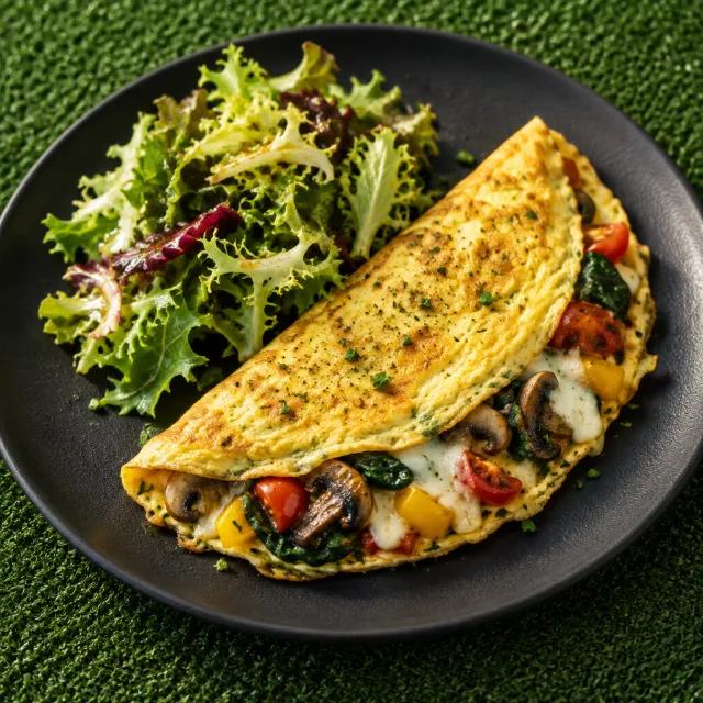 Garden Vegetable Omelet