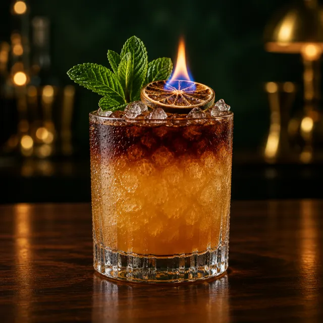On Fire Mai Tai