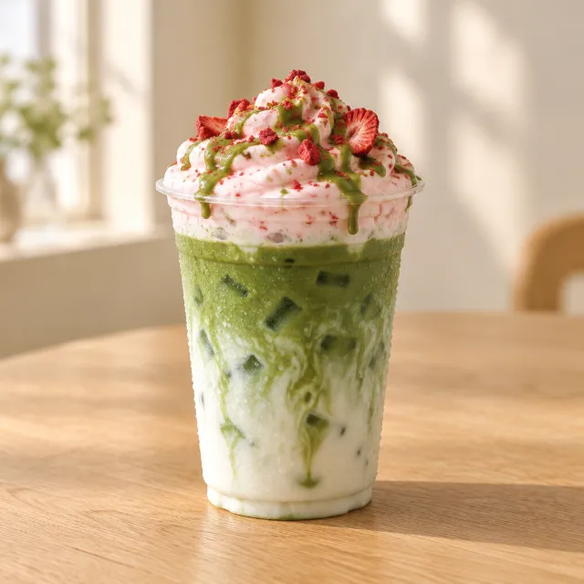 Strawberry Cloud Matcha