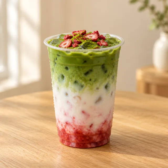 Strawberry Matcha