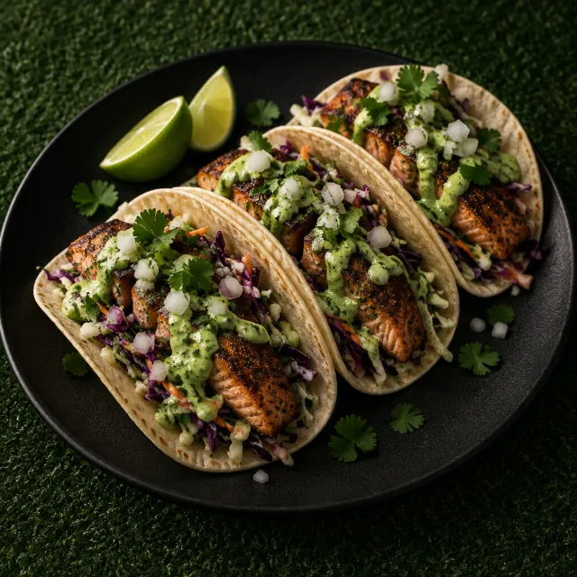 Salmon Taco