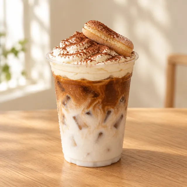 Tiramisu Iced Latte