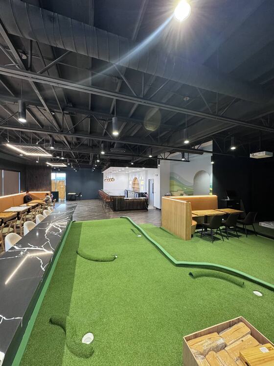 Bar and course together